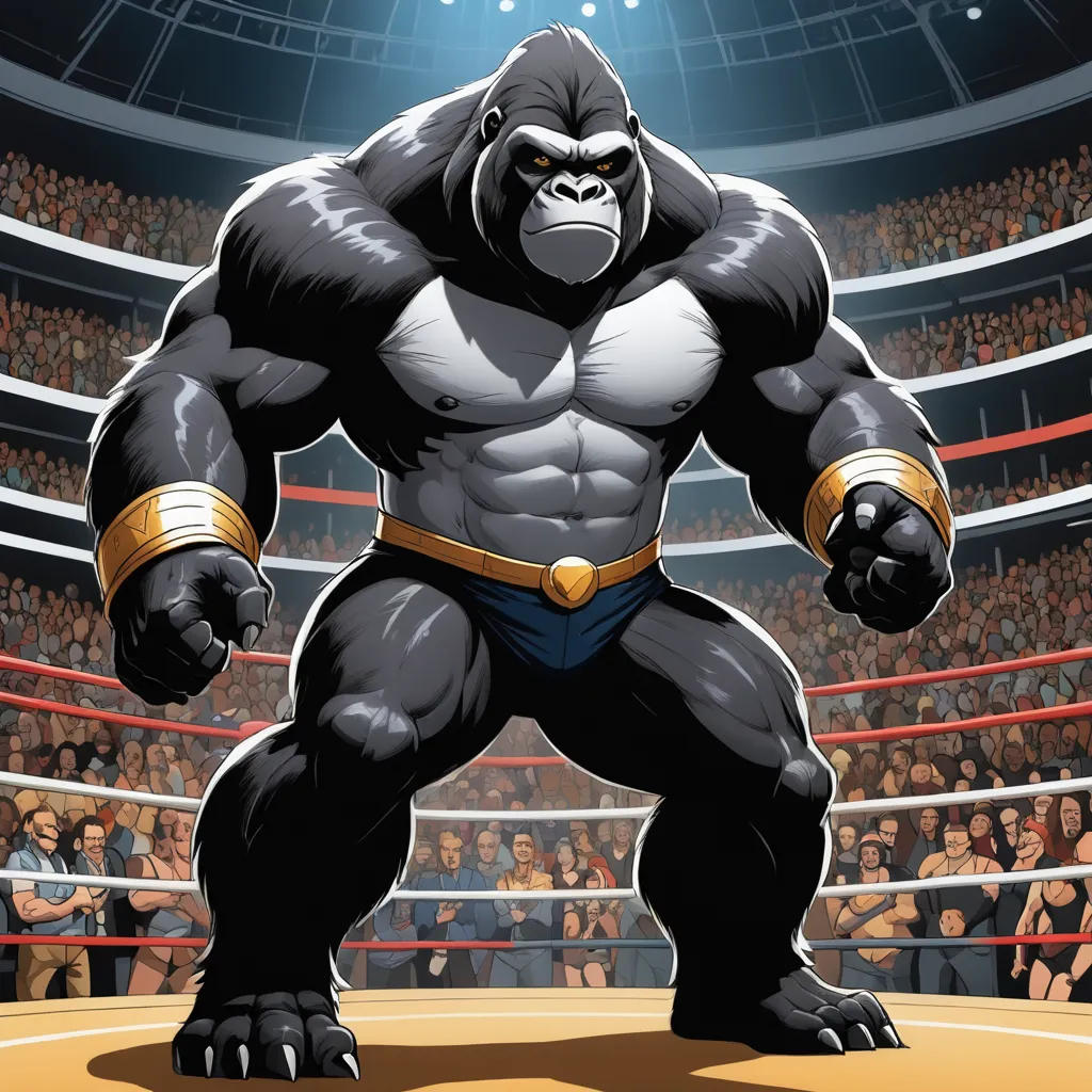 The Muscular Anthropomorphic Cat