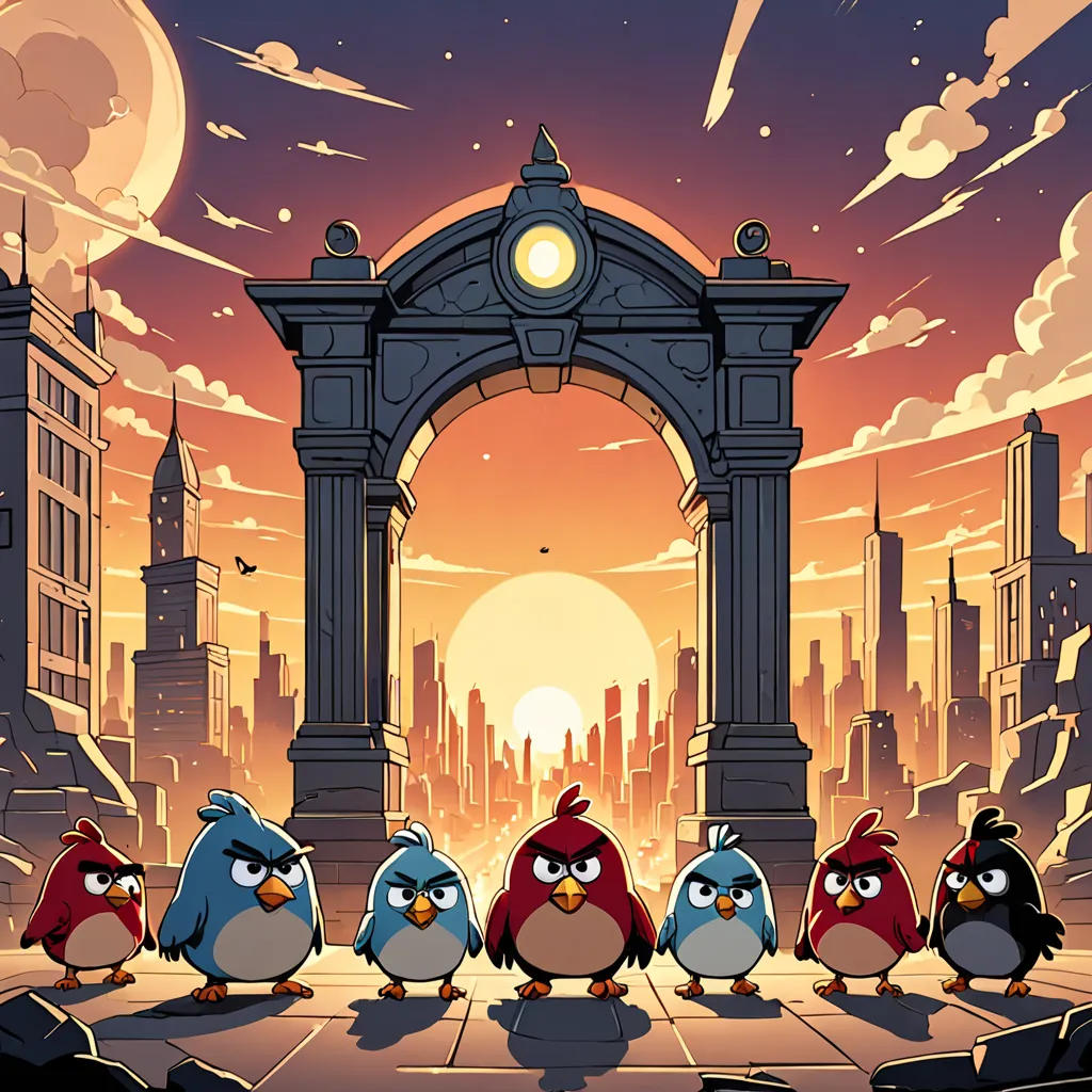 The Angry Birds' Human Adventure
