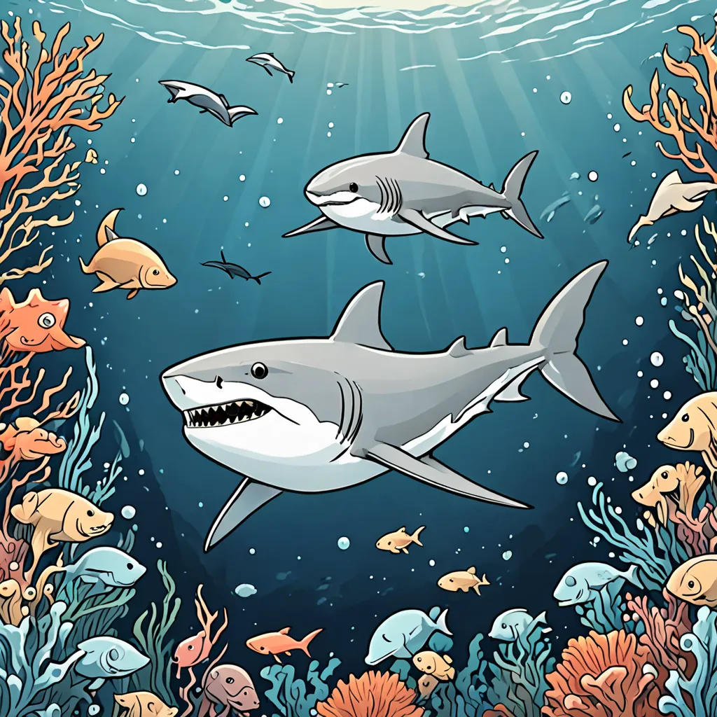 O Tubarão e o Golfinho