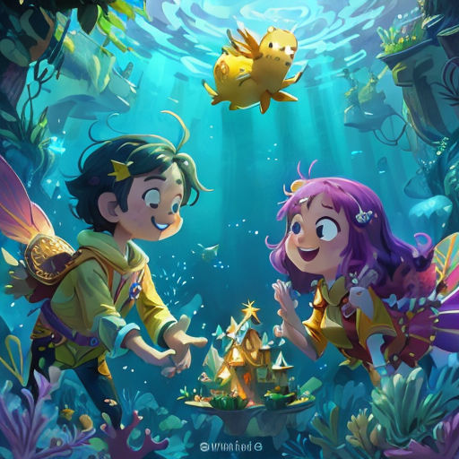 Sparkles the Flying Unicorn-Mermaid