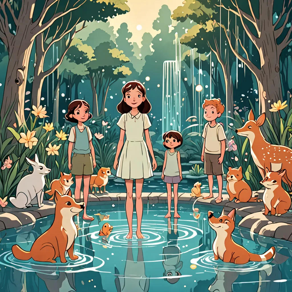 The Enchanted Adventure of Lily and Friends