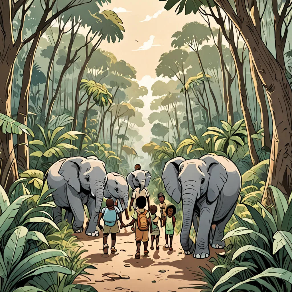 The Lost Baby Elephant