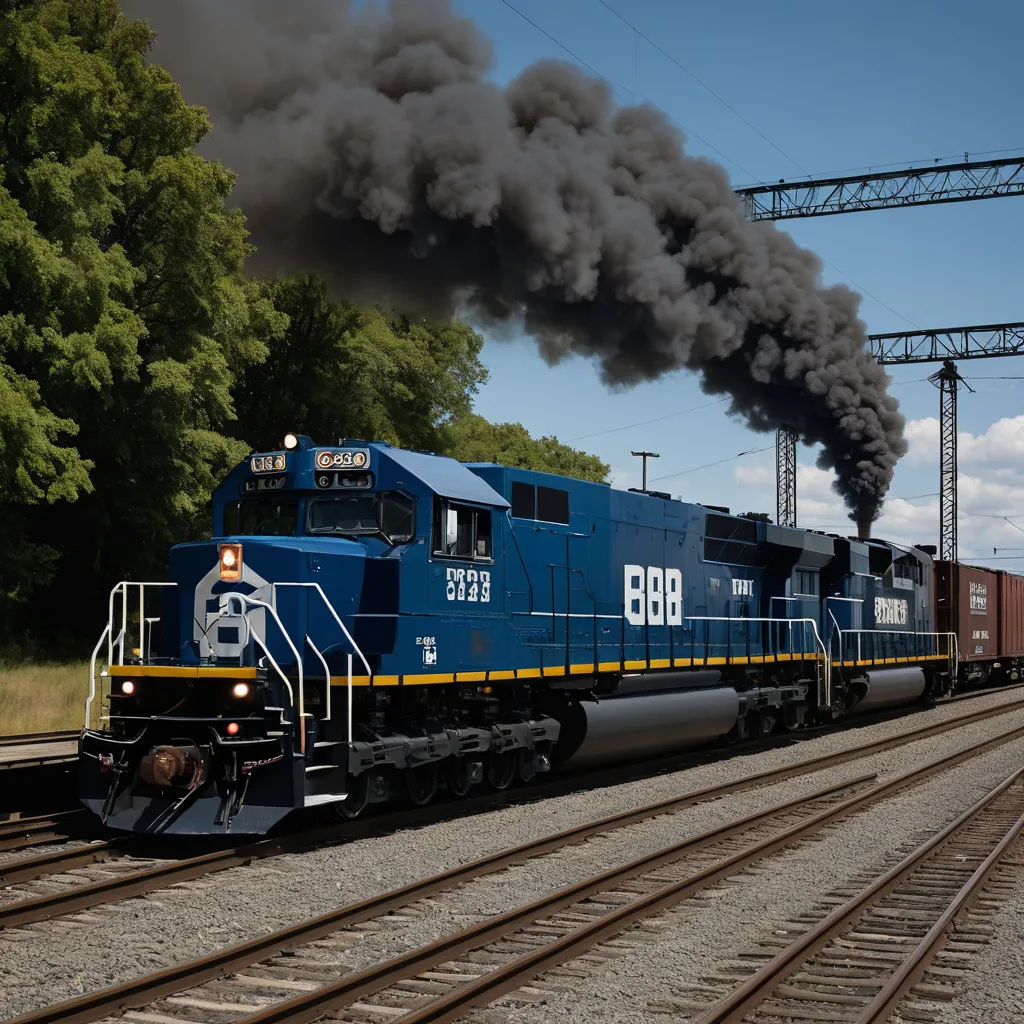a train with a lot of smoke coming out of it's stacks of smokes on the tracks, photorealism, a digital rendering, Balcomb Greene, realistic render