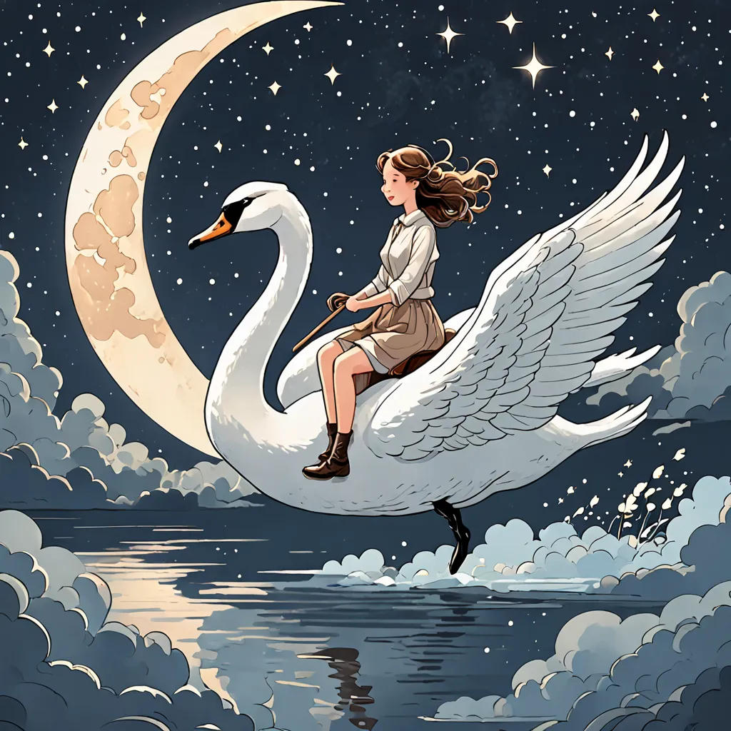 The Magical Moonlit Journey