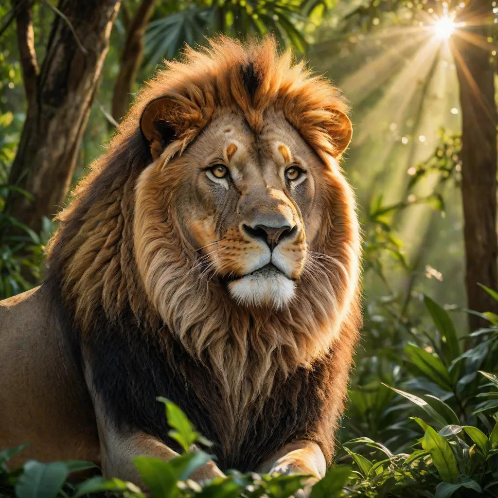 The Mighty King of the Jungle