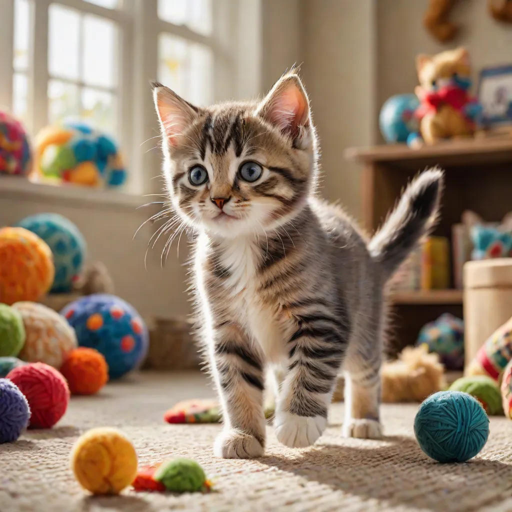 The Adventures of Whiskers the Funny Kitten