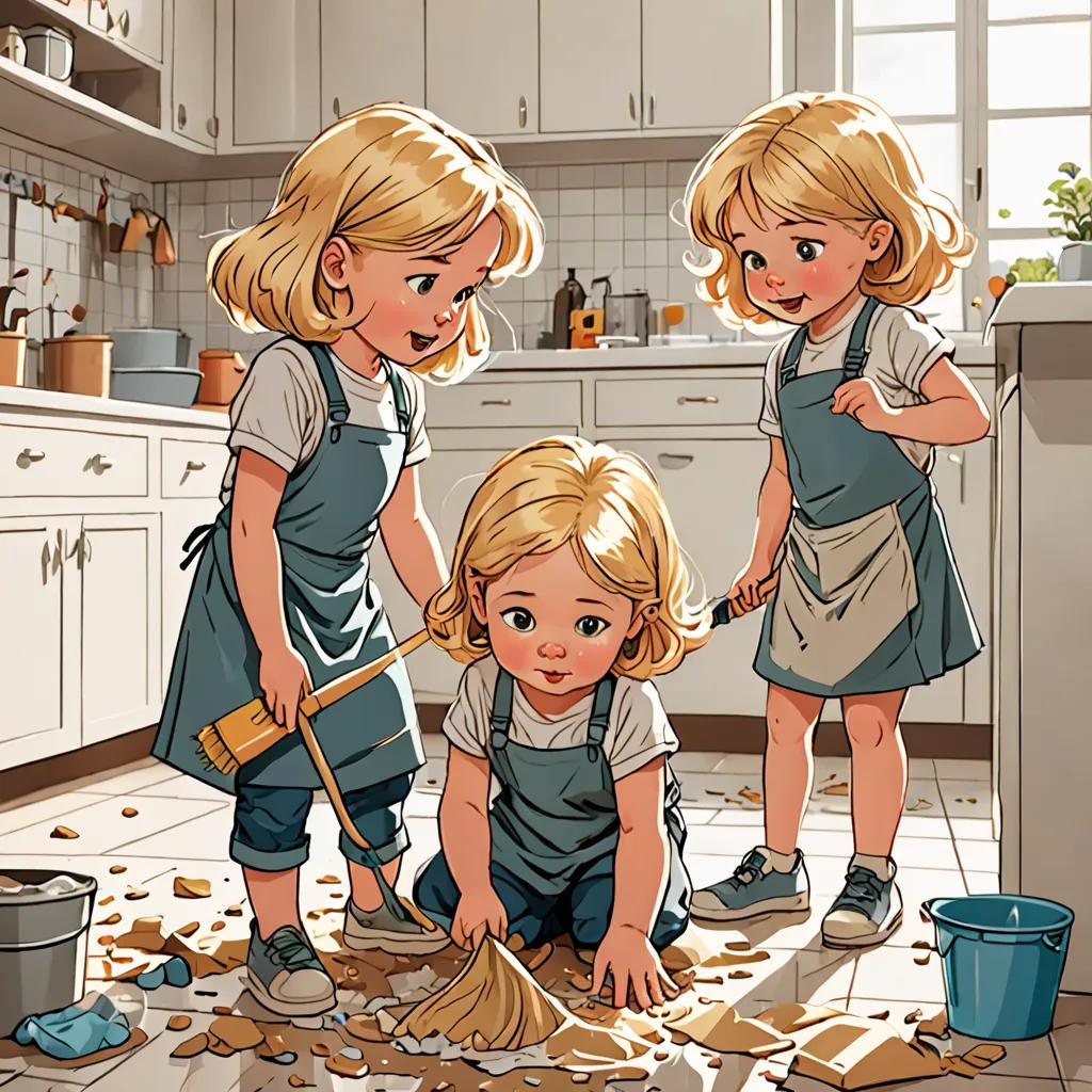 The Golden-Haired Sisters