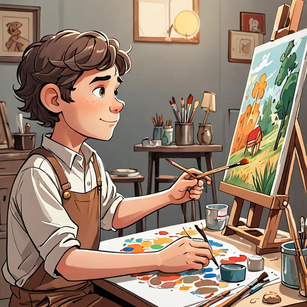 The Magic Paintbrush