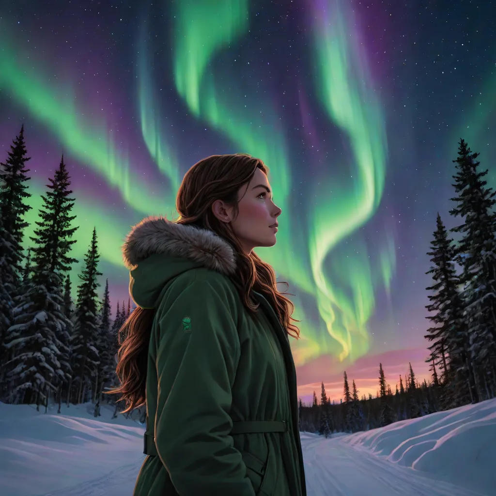Sofie's Northern Lights Adventure