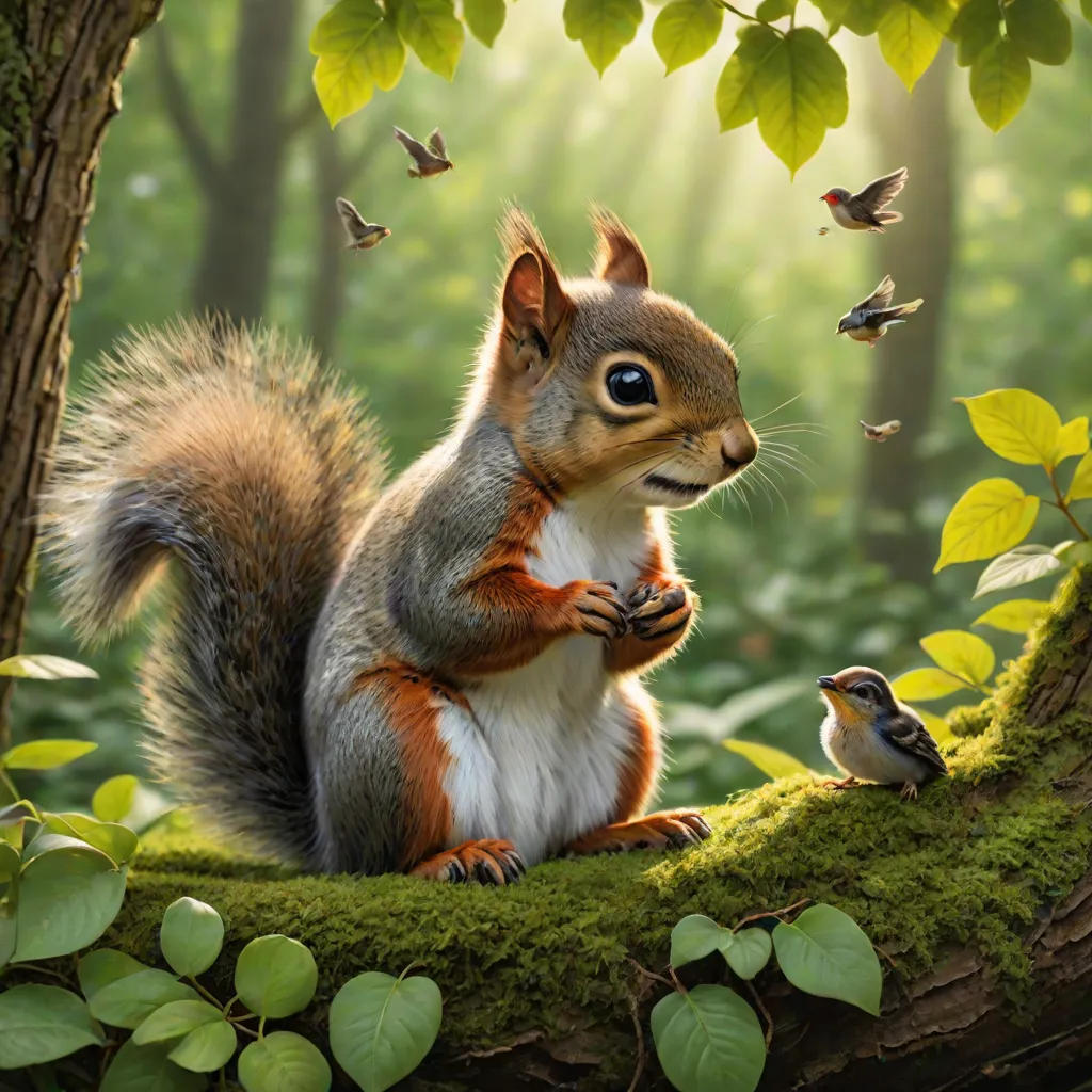 Sammy the Brave Squirrel