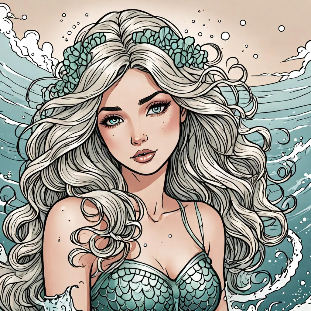 Loralie and the Wounded Mermaid