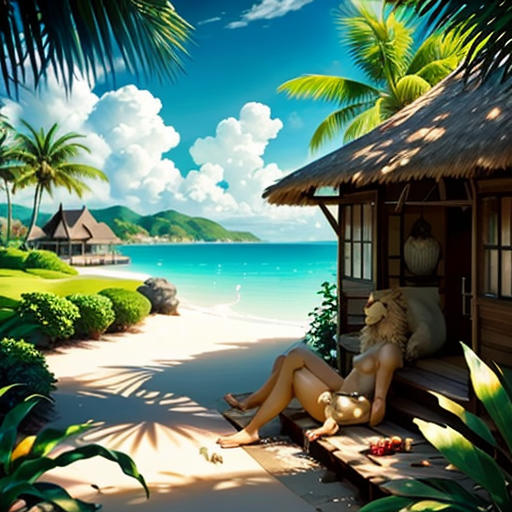 The Lioness at the Secluded Spa
