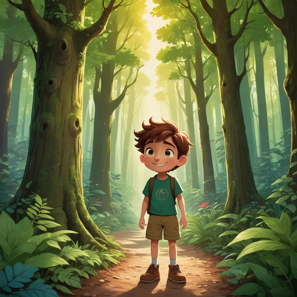 Brave Alex and the Enchanted Forest