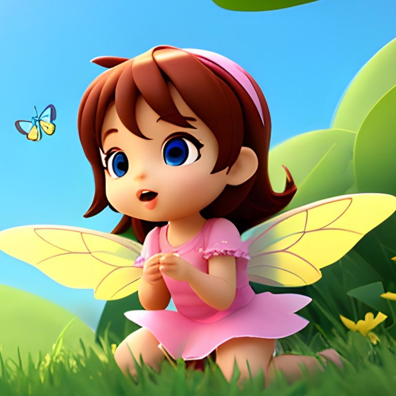 Tina the Tiny Winged Fairy
