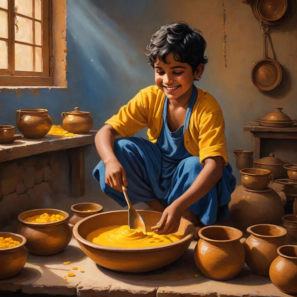 Krishna and the Butter Thief