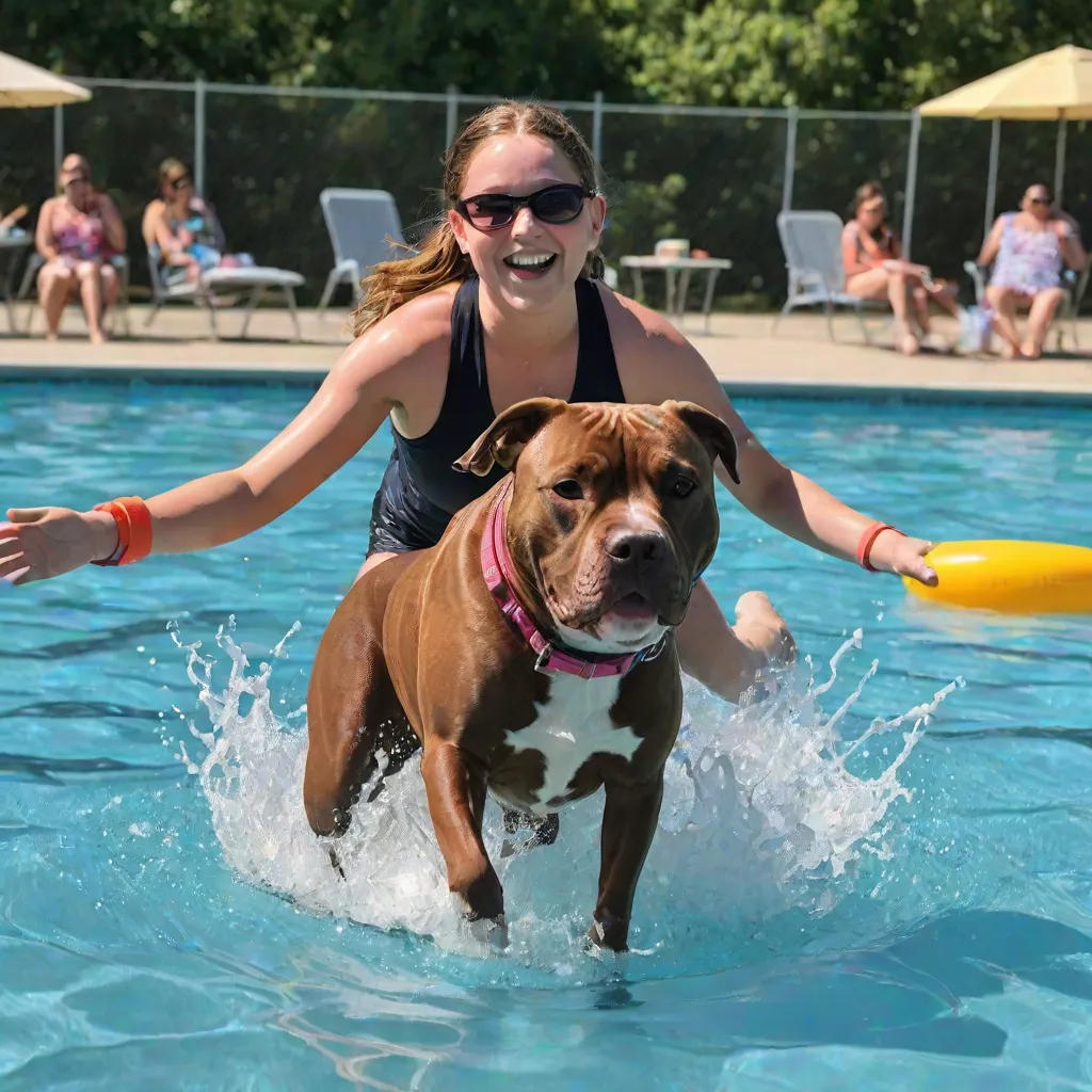Aubrey and Roxie's Summer Splash