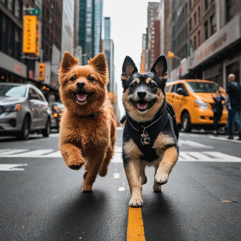 Lucky and Kaido's Big Apple Adventure