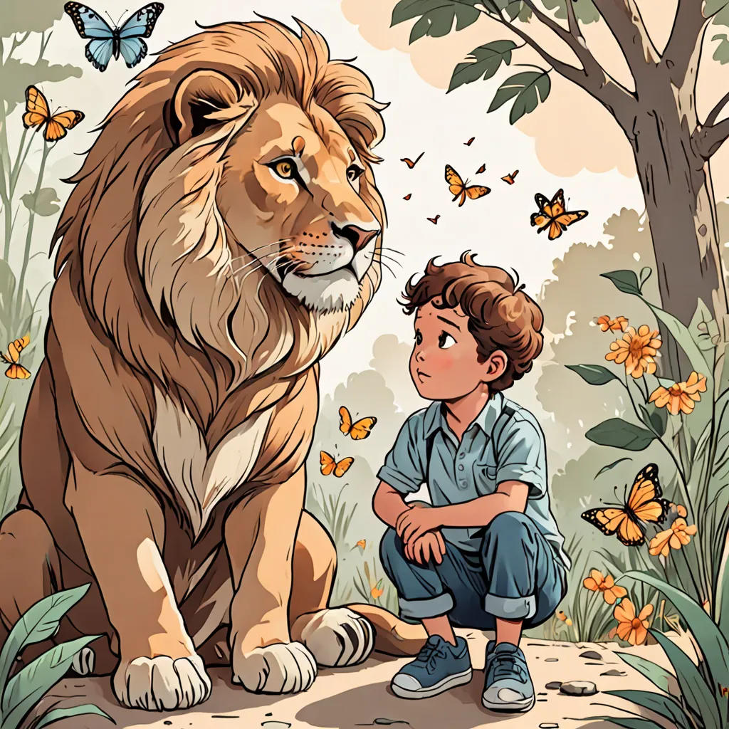 The Lion and the Boy