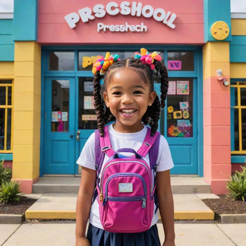 Nyla's First Day of Preschool