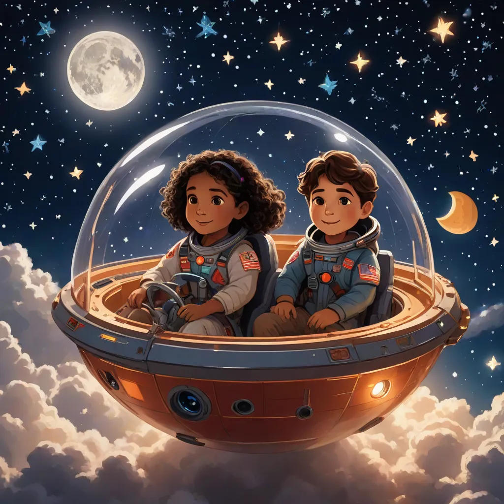 Luna Adventures: A Journey to the Moon