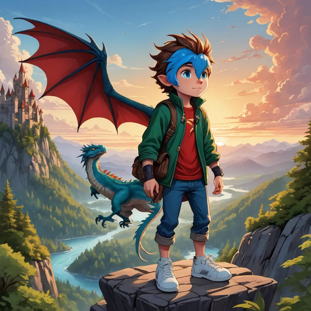 The Dragon and the Boy in the Virtual World