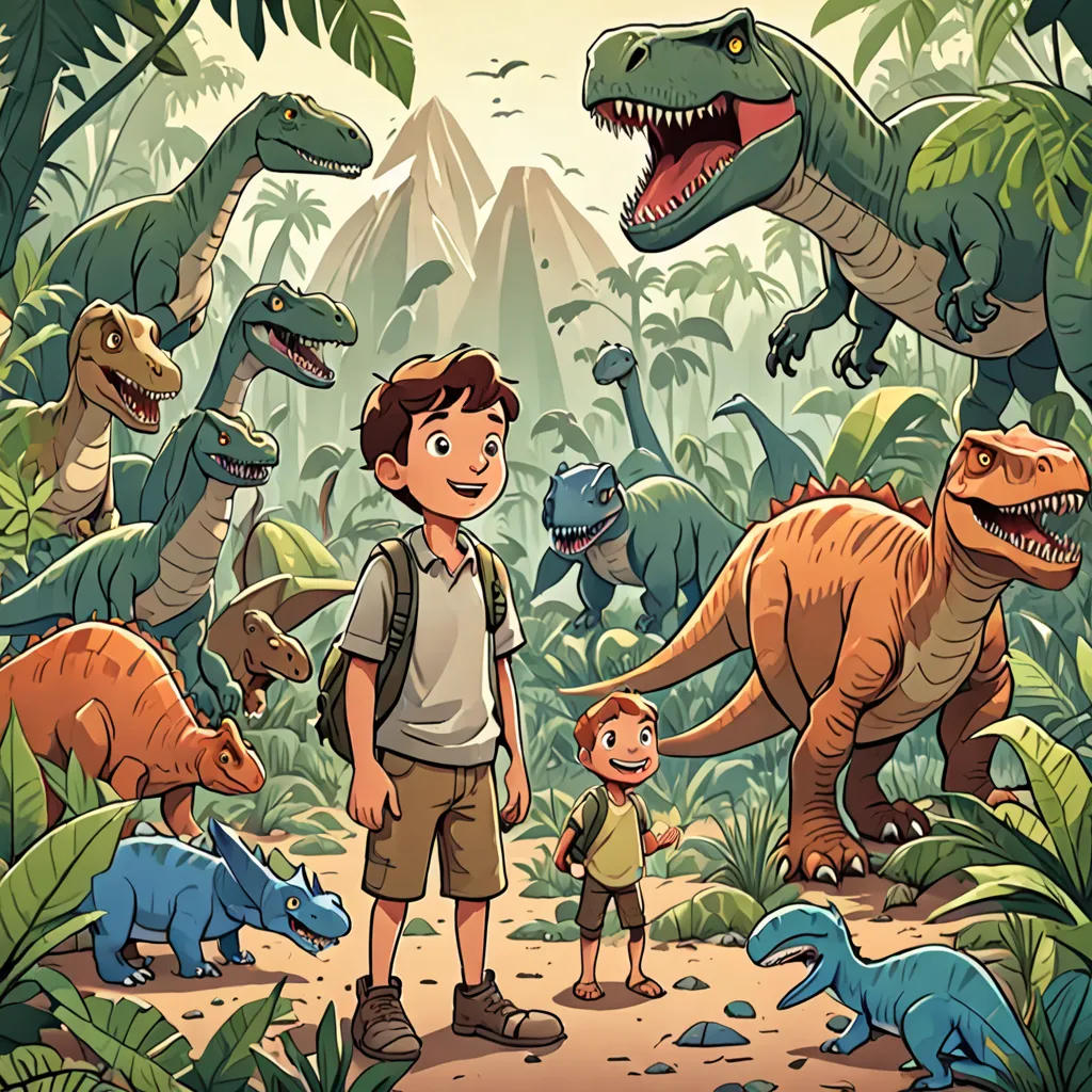 Dominic's Dinosaur Adventure