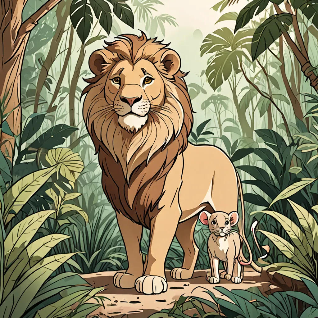 The Lion and the Mouse