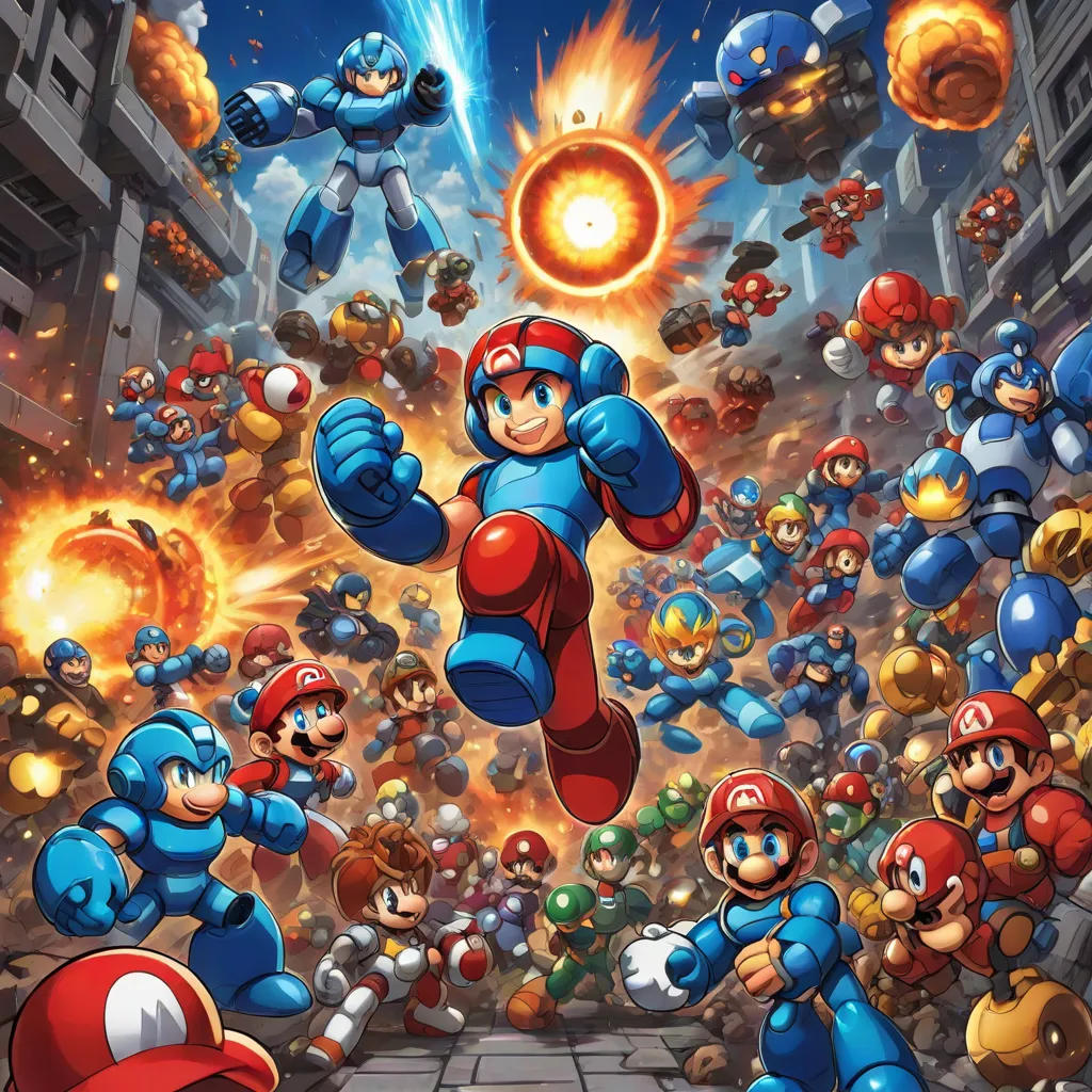 Mega Mario: The Butterfinger Battle
