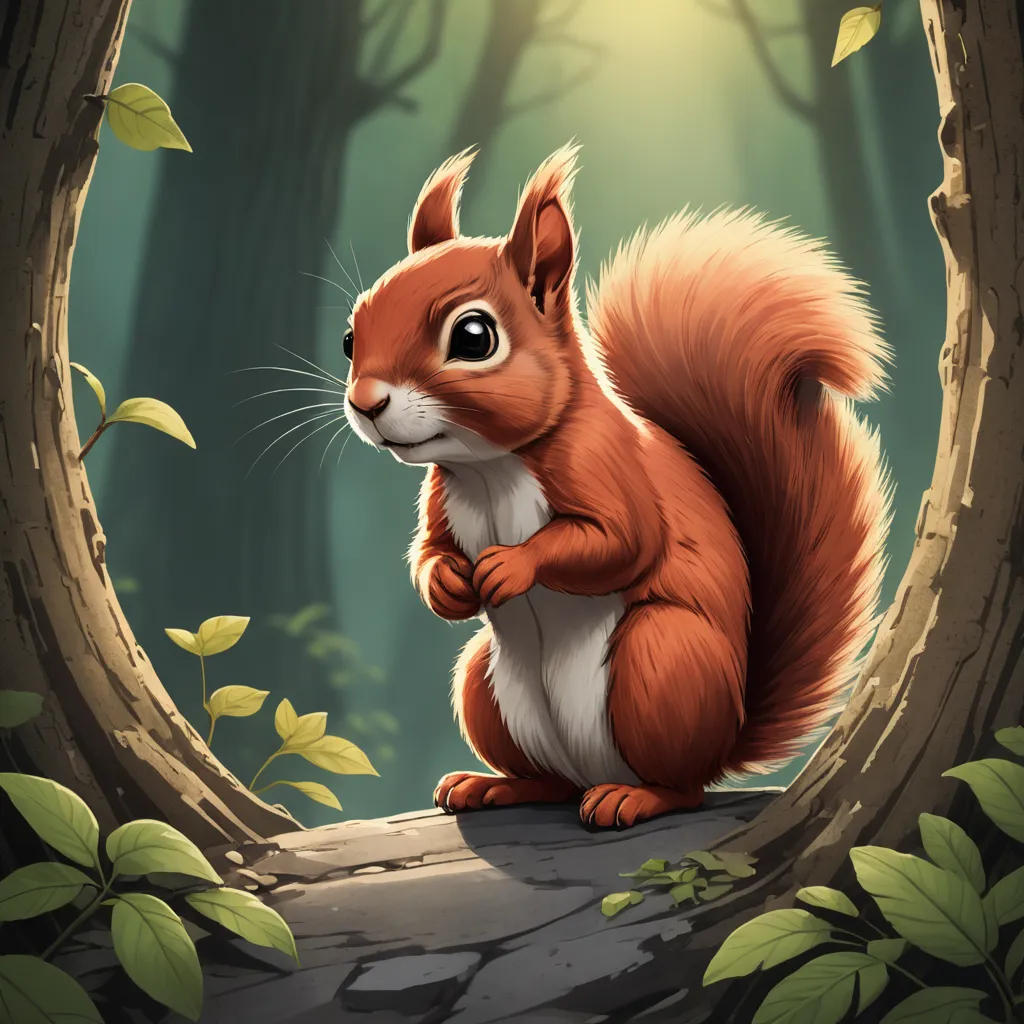 The Squirrel's Escape