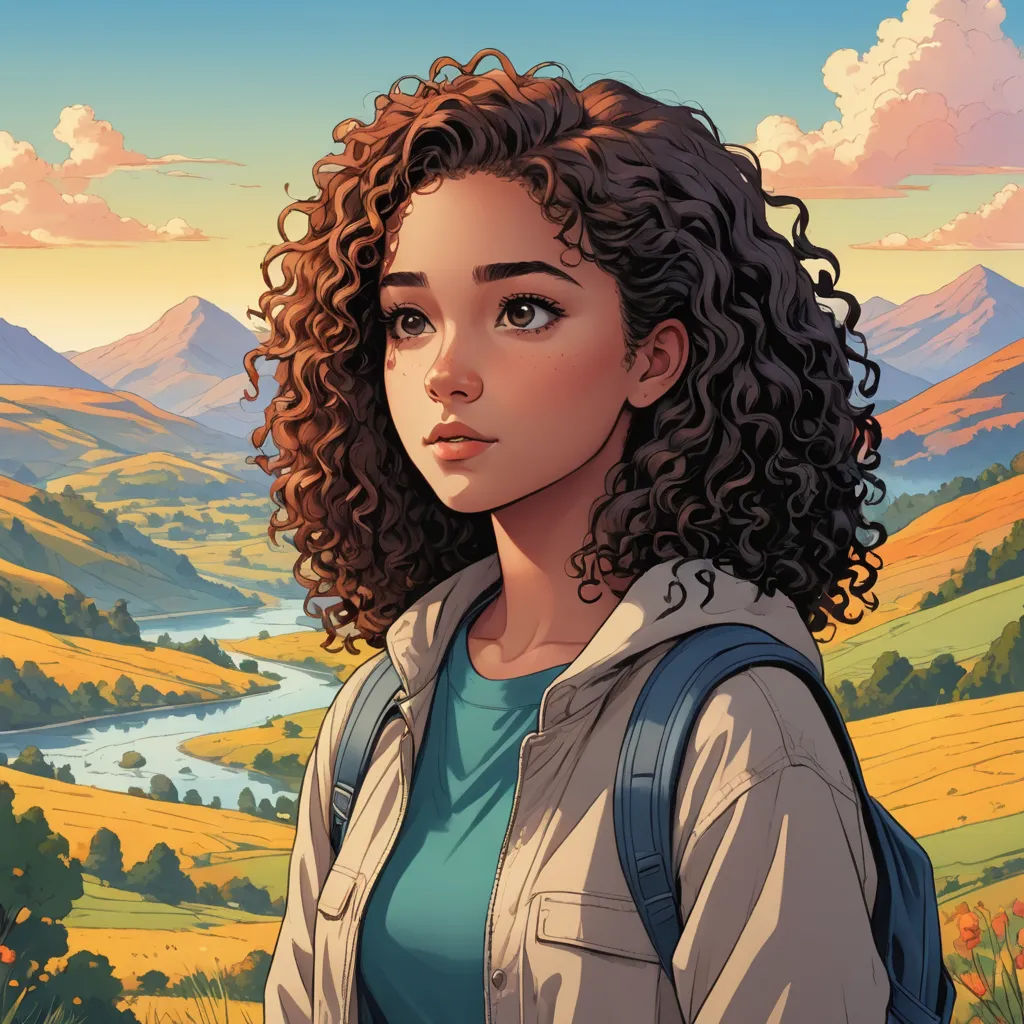 The Curly-Haired Girl cover image
