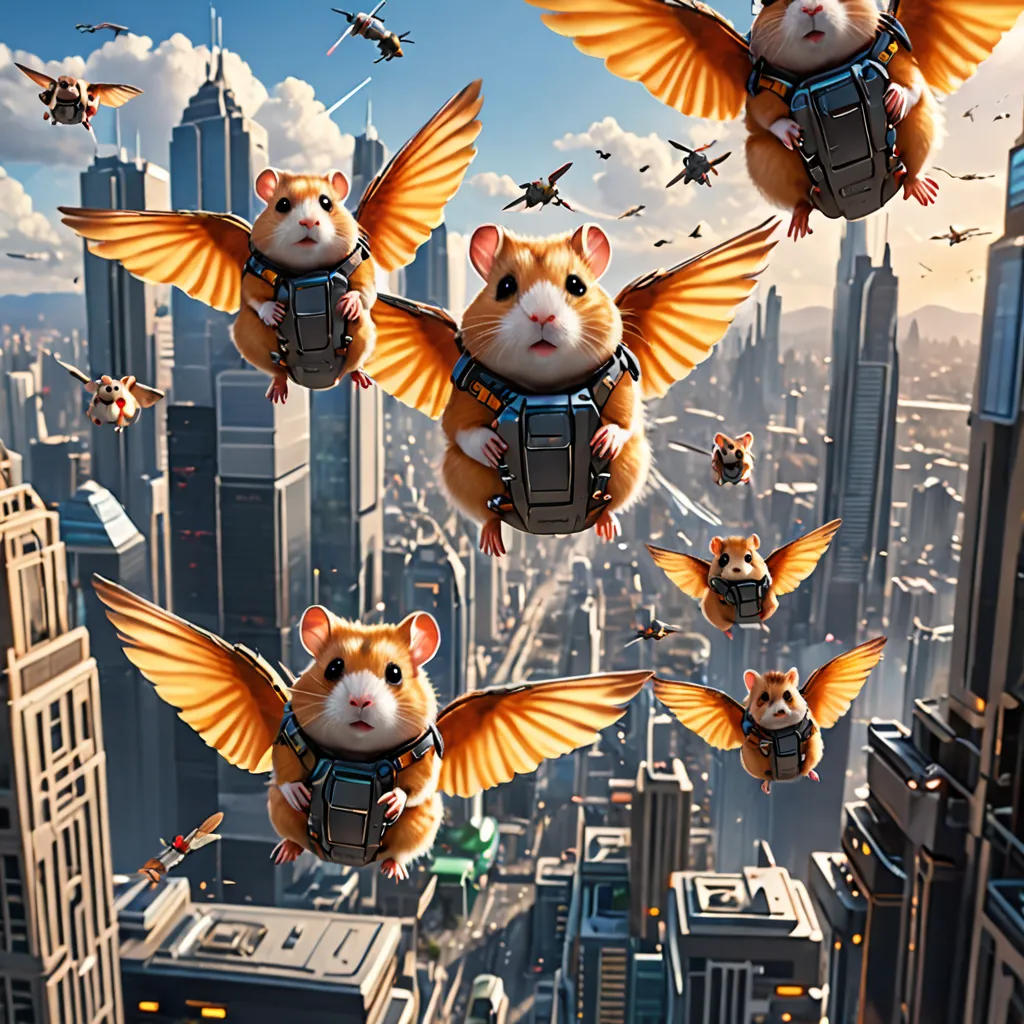 The Rise of the Winged Hamsters