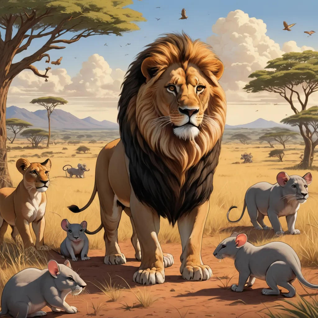 The Lion and the Mice