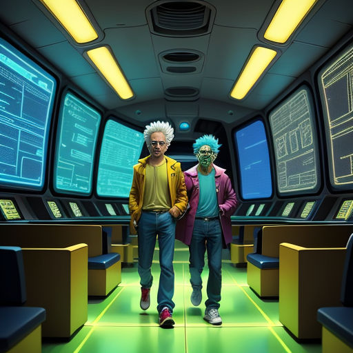 Rick and morty , background, Rick and Morty Breaking Bad HD phone