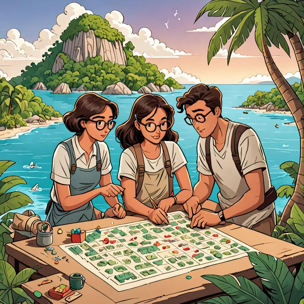 The Math Mysteries of Mystical Island