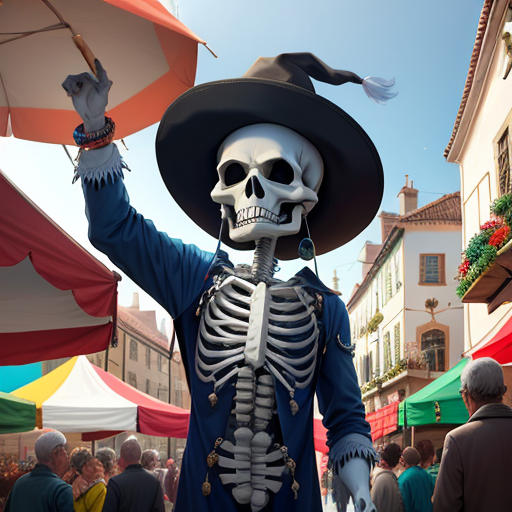 The Friendly Skeleton