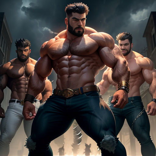 The Muscular Werewolves
