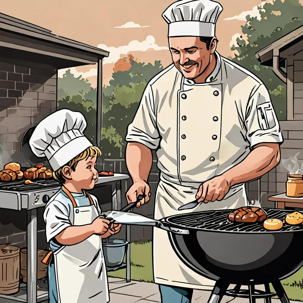 Daddy's Little Grill Master