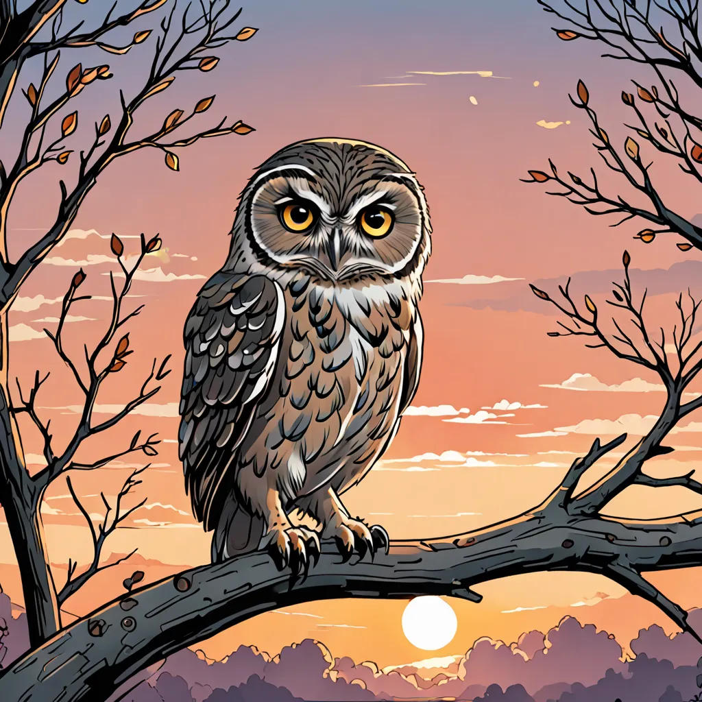 The Curious Owl's Adventure
