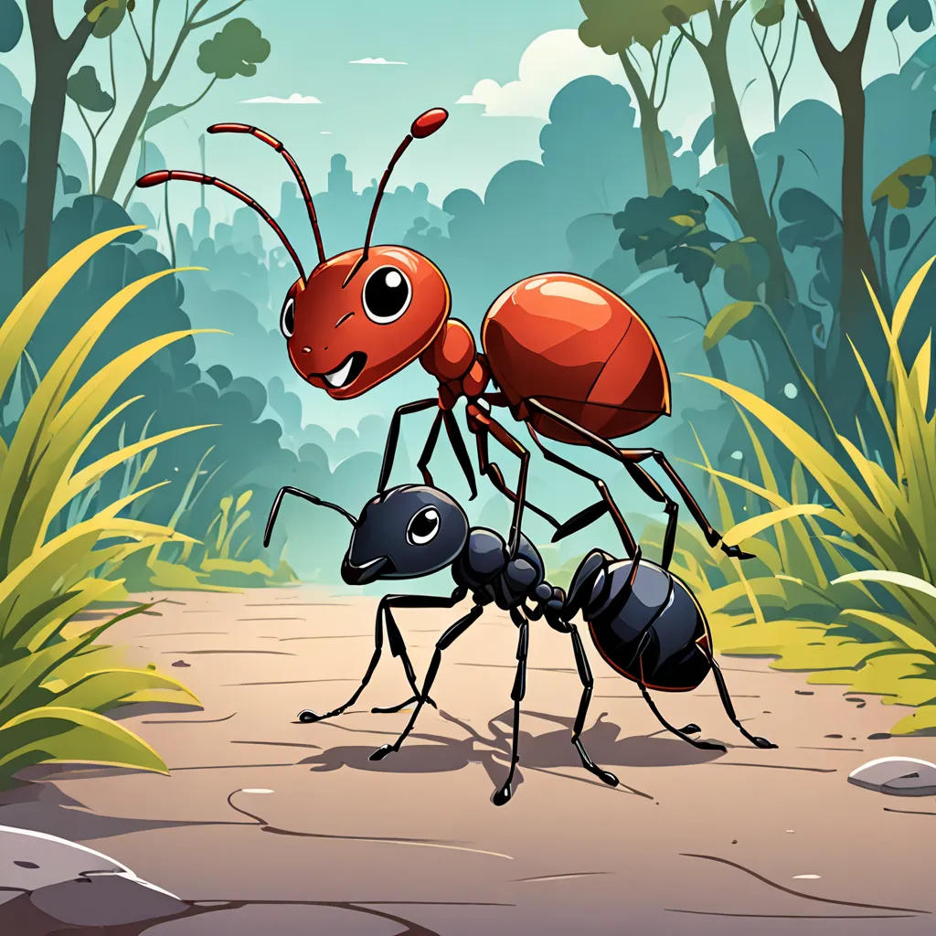 The Little Ant's Big Adventure