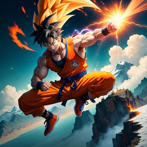 Goku instinto Superior Png, 4k