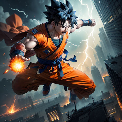 A historia de goku