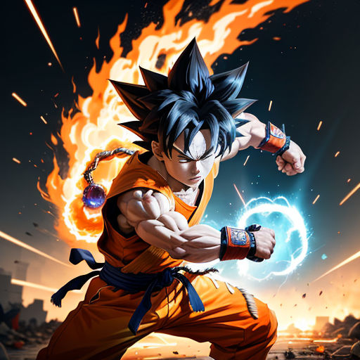 Fanart, Goku Instinto Superior