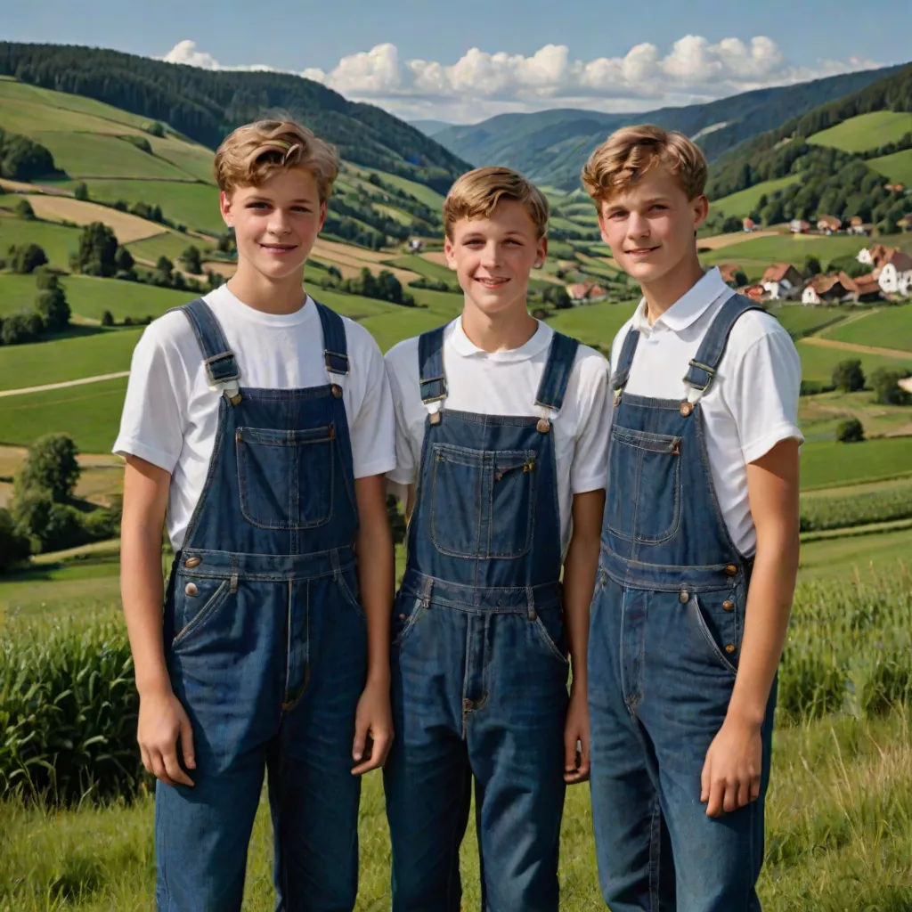 After a pleasant visit, it was time for Julian and Franz to leave. They waved goodbye to their new friend Patrick.