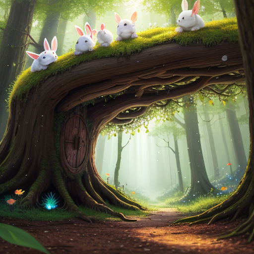 The adventure of a magical forest, by Honey Rajpoot