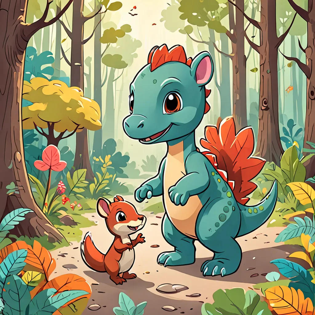 The Lost Baby Dinosaur