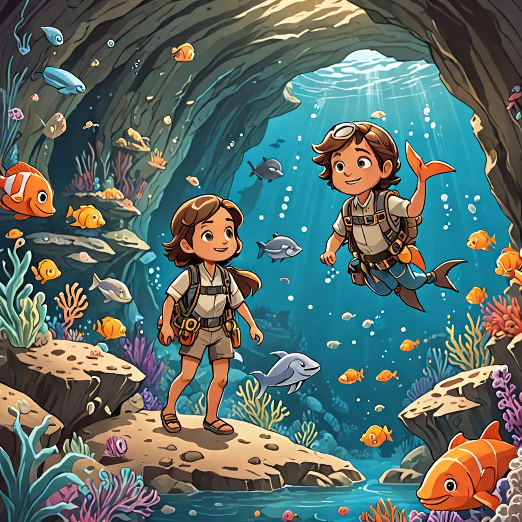 The Quest for the Underwater Treasure cover image