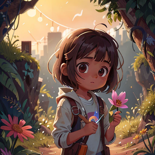 The Rainbow Magic Flower