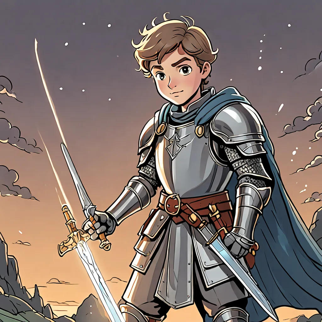 The Knight and the Magic Sword