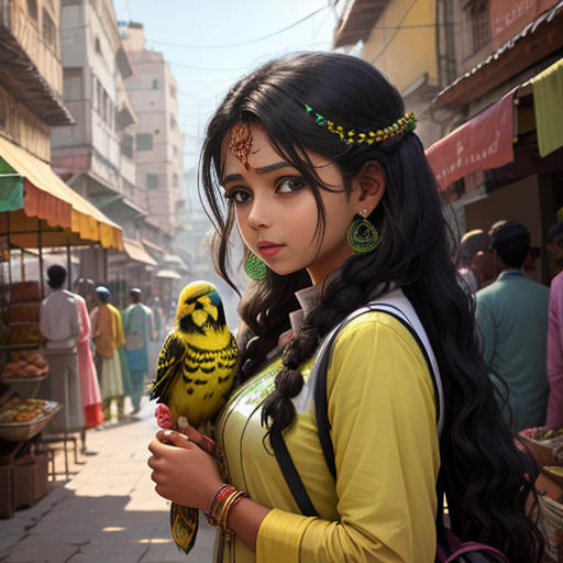 Myra and the Talking Budgie