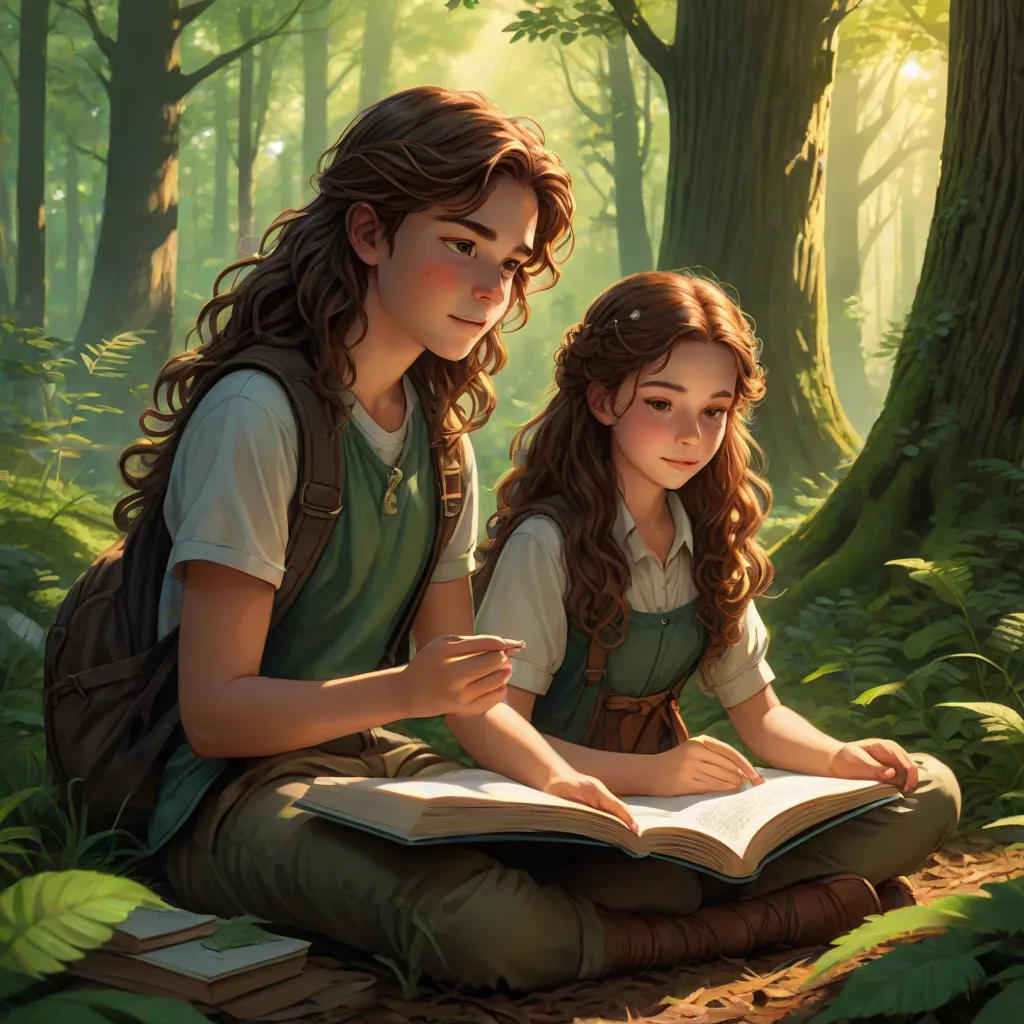 The Reading Adventure in the Forest